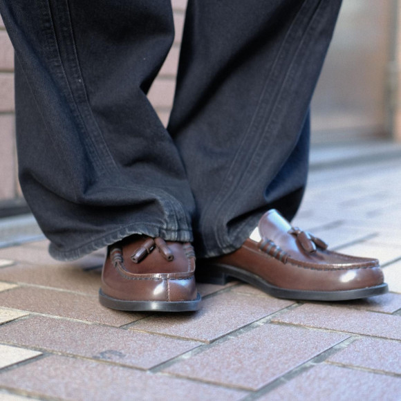 HARUTA 　タッセルローファー