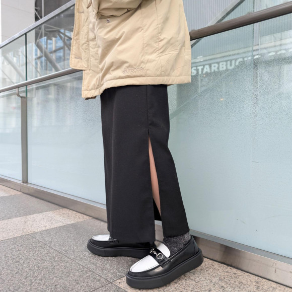 HARUTA　プラットフォームローファー