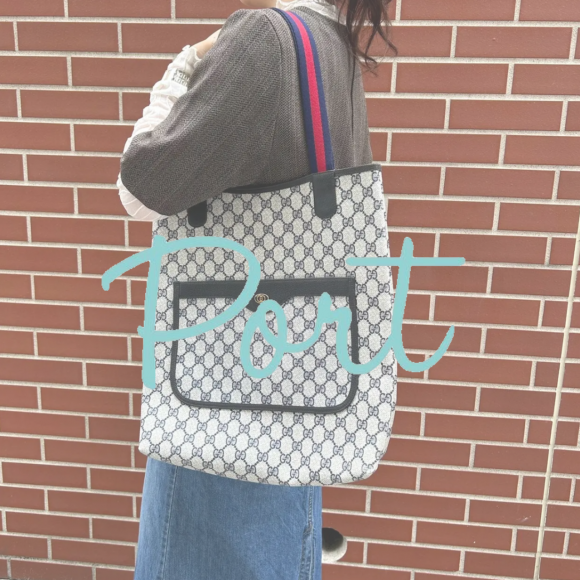 Port ／ Vintage GUCCIの新作トートバッグが入荷♪