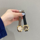 Leather watch