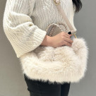 2WAY fur bag
