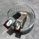 金属化妆皮革手表