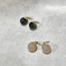 ドロップ　ストーン　ピアス