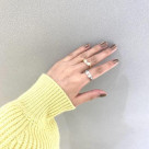 クリアストーンリング