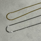 スネークメタルネックレス