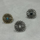 Point Stone Flower Ring