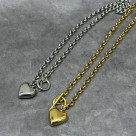 ハートモチーフ　チェーン　ネックレス