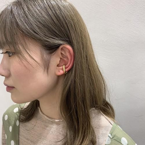 シンプル ライン メタル イヤーカフ