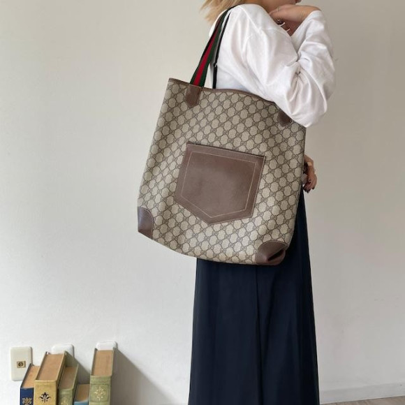 vintage GUCCI〈ヴィンテージグッチ〉トートバッグ