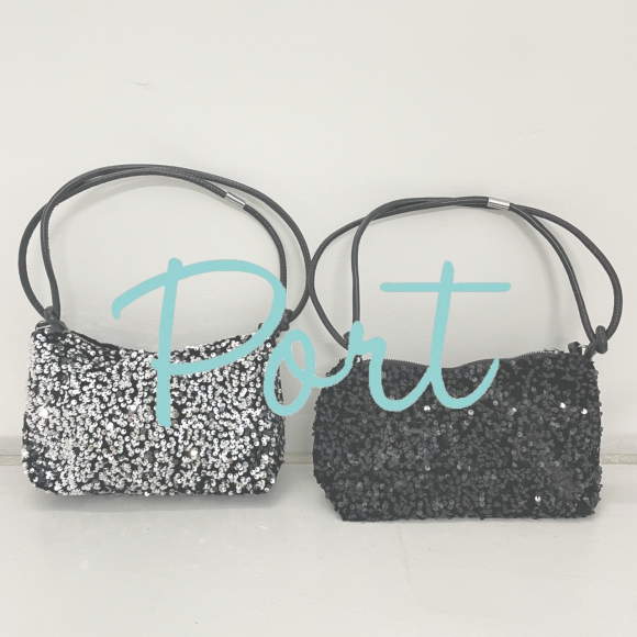 Port ／キラキラで注目度UP！スパンコールバッグ