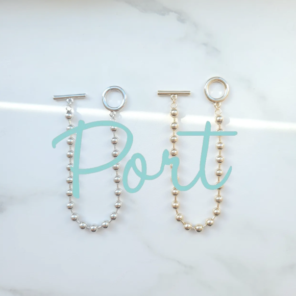 Port ／ユニセックスで使える◎ボールチェーンブレスレット