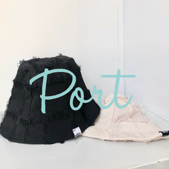 Port ／ この春おすすめ♪フリンジバケットハット