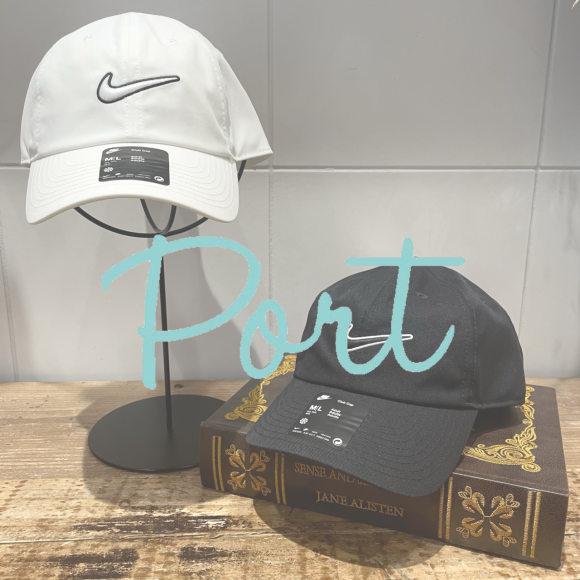 Port ／ 一日中楽な着用感♪NIKEスウッシュキャップ