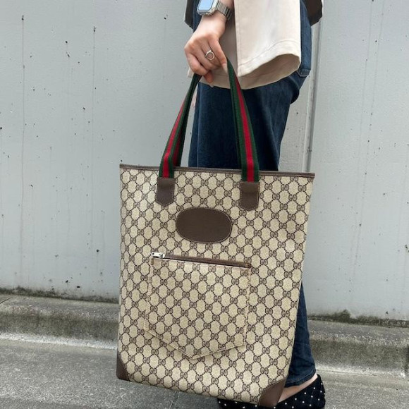 vintage GUCCI〈ヴィンテージグッチ〉トートバッグ