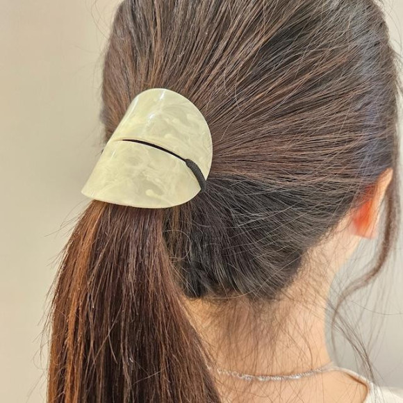 アクリル スリット ヘアゴム