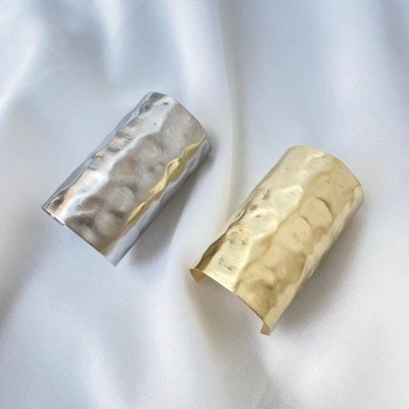 メタル ニュアンス ワイド ポニーフック / ヘアカフ