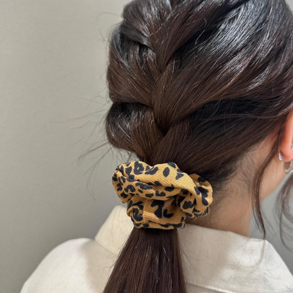 アニマル モチーフ シュシュ