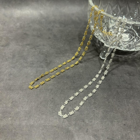 목걸이 악센트 체인 목걸이