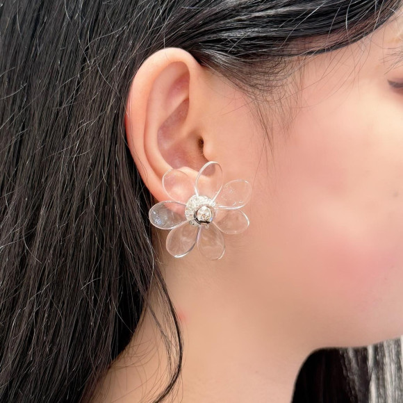 <귀어링> 플라워 디자인 귀걸이