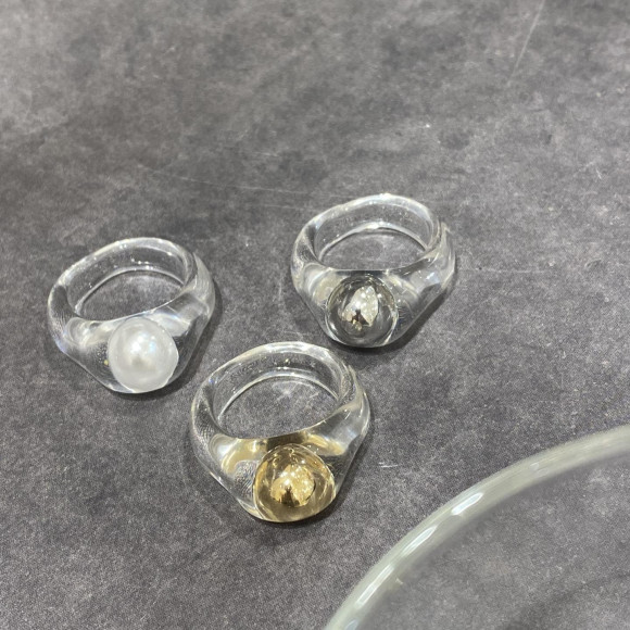 アクリルメタル＆アクリルパールリング