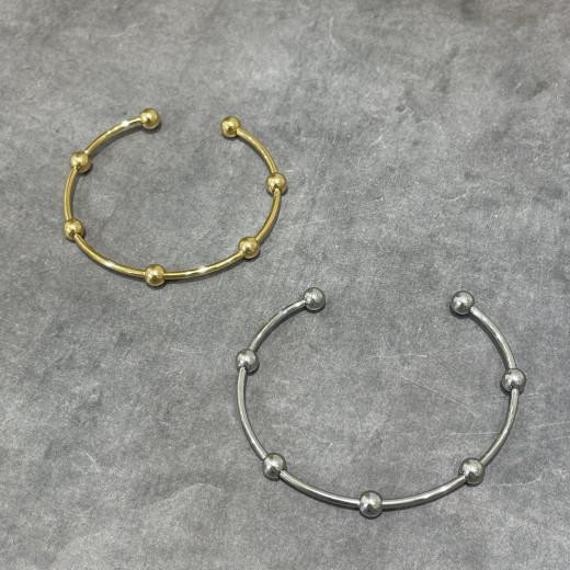 ステンレス　バングル