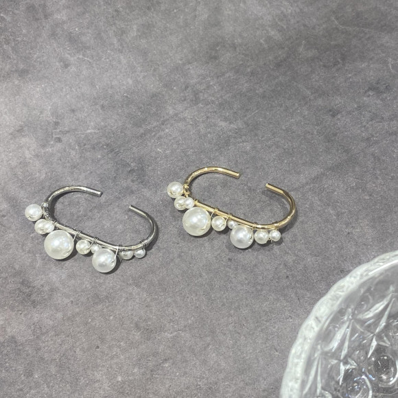 パールダブルフィンガーリング