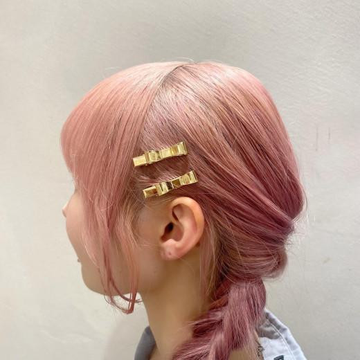 Ribbon hair clip