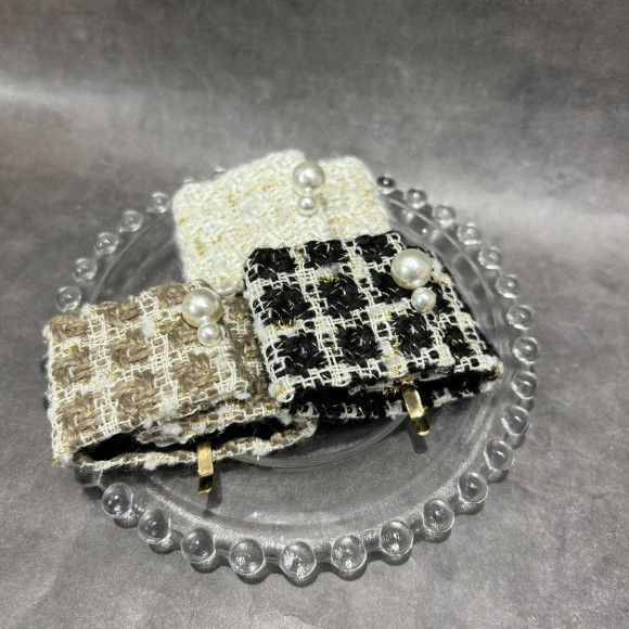 ヘアカフ　ツイード