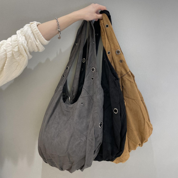 メタルホールトートバッグ