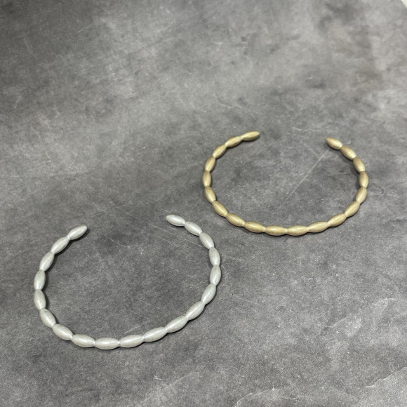 マットメタルバングル