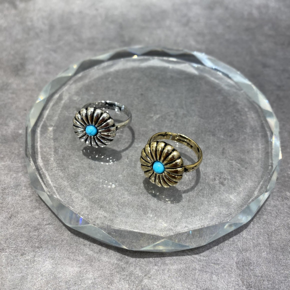 ヴィンテージ風フラワーリング