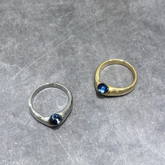 マーブルストーンリング