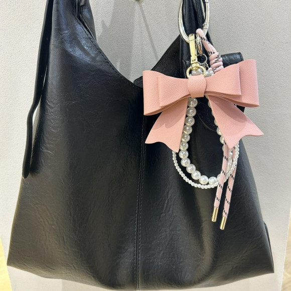 リボン　パールチャーム