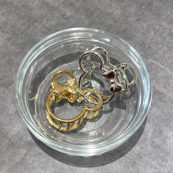 クマ型メタルミニヘアクリップ