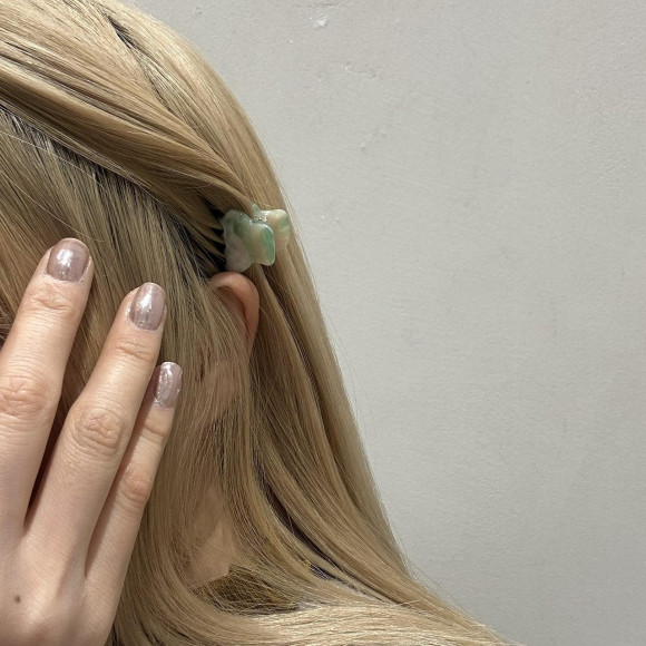 ニュアンスアクリルミニクリップ