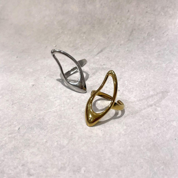 ニュアンスメタルリング