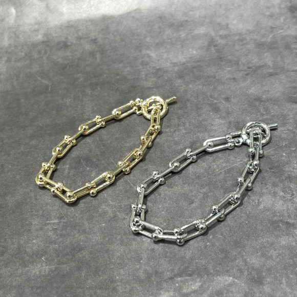 ボーンチェーン メタルブレスレット