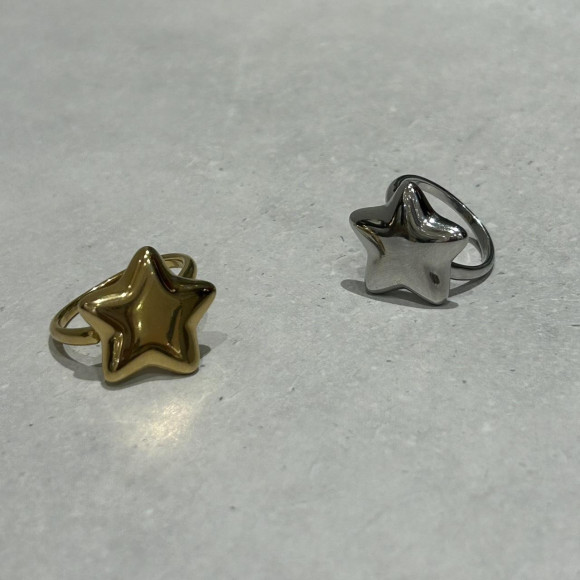 金属アレルギー対応　ステンレスリング