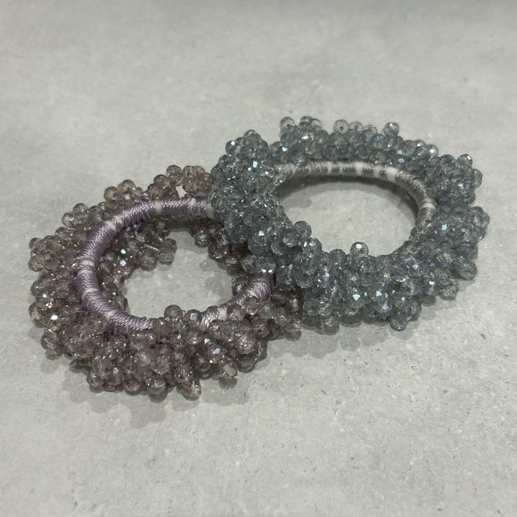 2WAYビーズヘアゴム