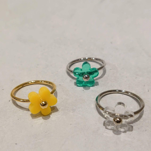 アクリルフラワーリング