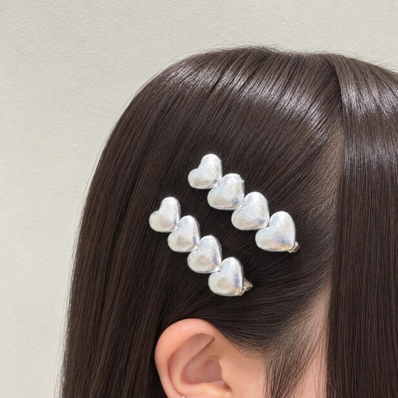 ハートモチーフヘアピン
