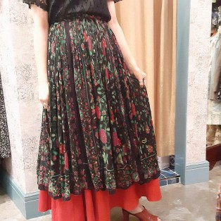 Indian cotton skirt