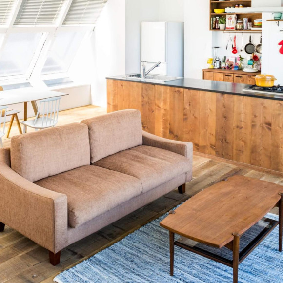 ふんわり優しく包んでくれるソファ