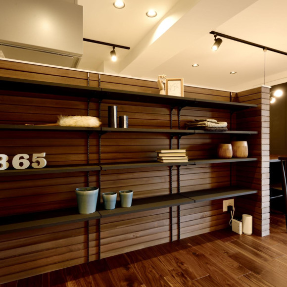 壁を有効に活用する