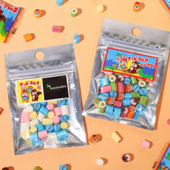 パパブブレ×クッピーラムネ