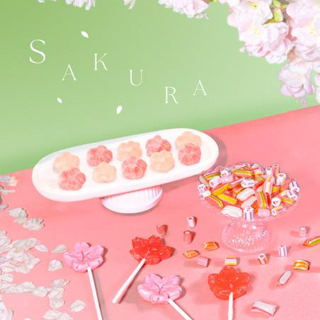 Spring-colored candy and Bablet's! Sakura series start