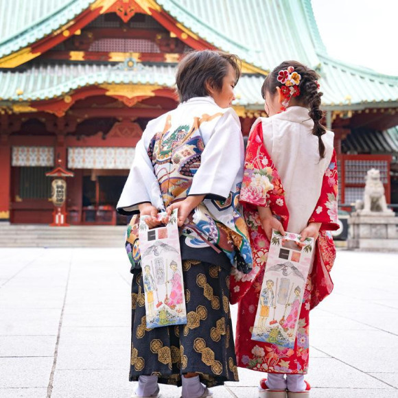 七五三のお祝いを甘く華やかに