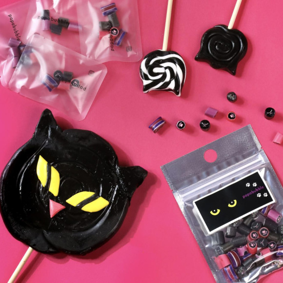 黒猫づくしのハロウィンキャンディ
