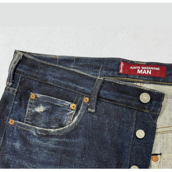 Levi's』×『BerBerJin』 TRIPLE NAME 501XX 1942 MODEL PRINT PANTS