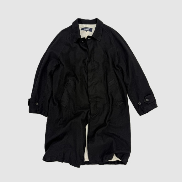 WOOL SERGE product chorionic BALMACAAN COAT